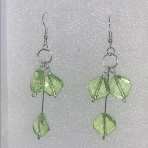 Lime Green Earrings